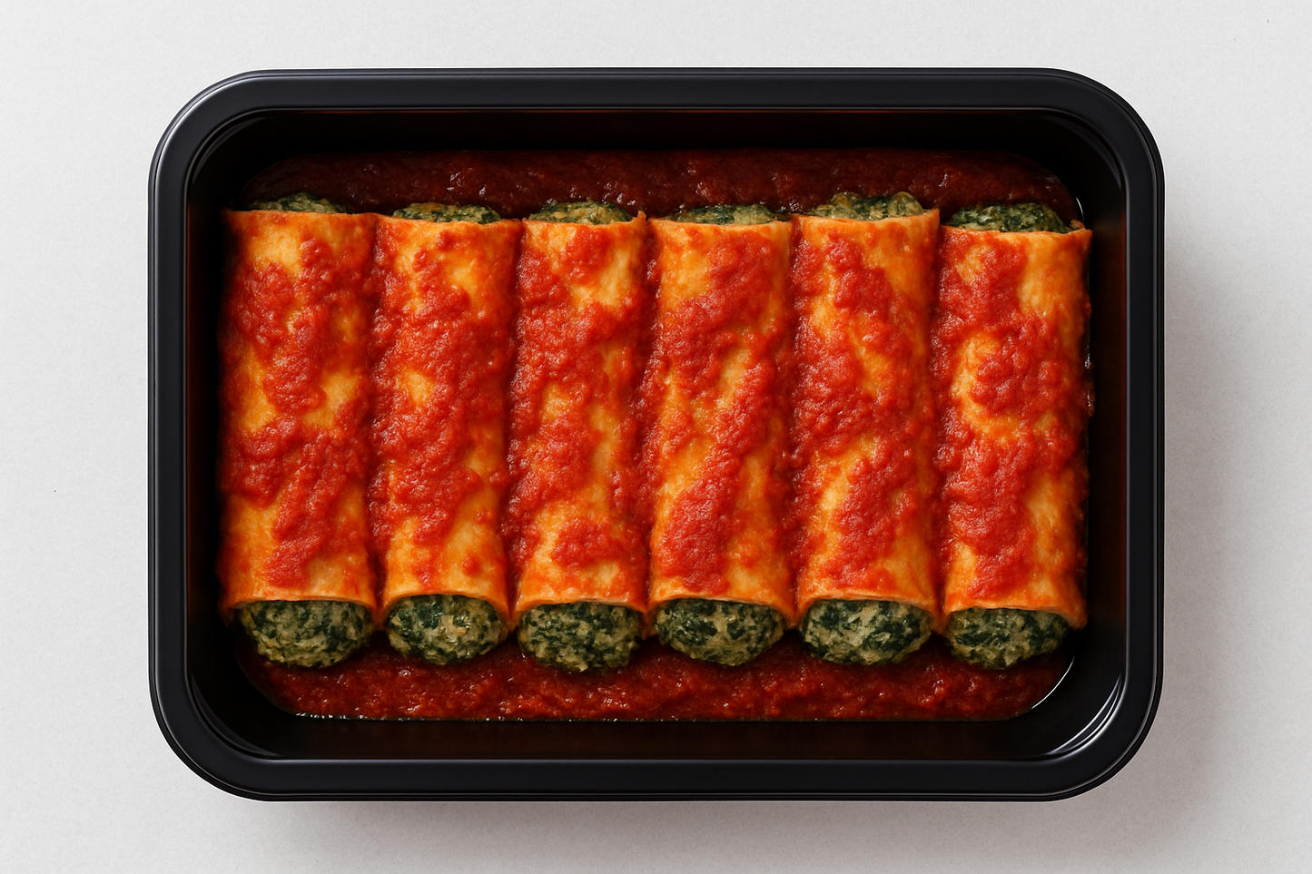 Handgemaakte Cannelloni met Spinazie en Ricotta