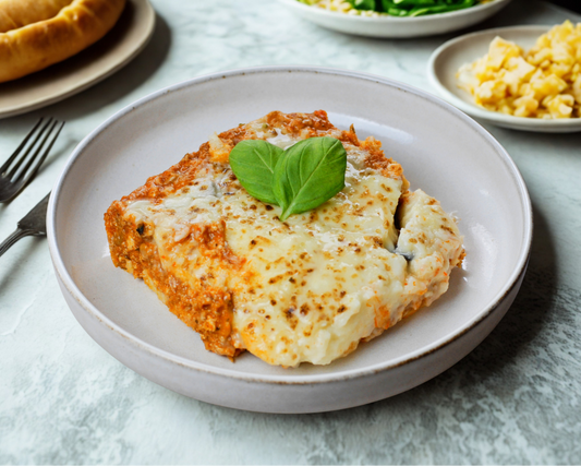 Moussaka met Gehakt, Aardappel en Aubergine (Ovengerecht)